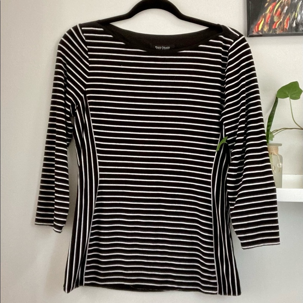 White House Black Market. Women’s striped top